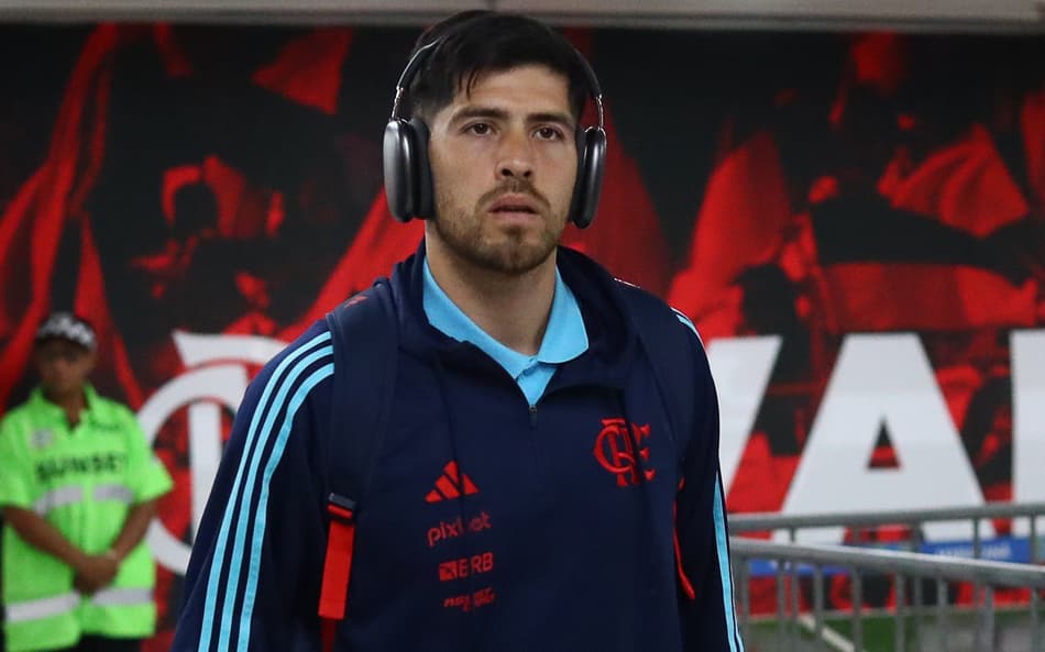 Rossi, do Flamengo, no Maracanã (Foto: Divulgação/Flamengo)