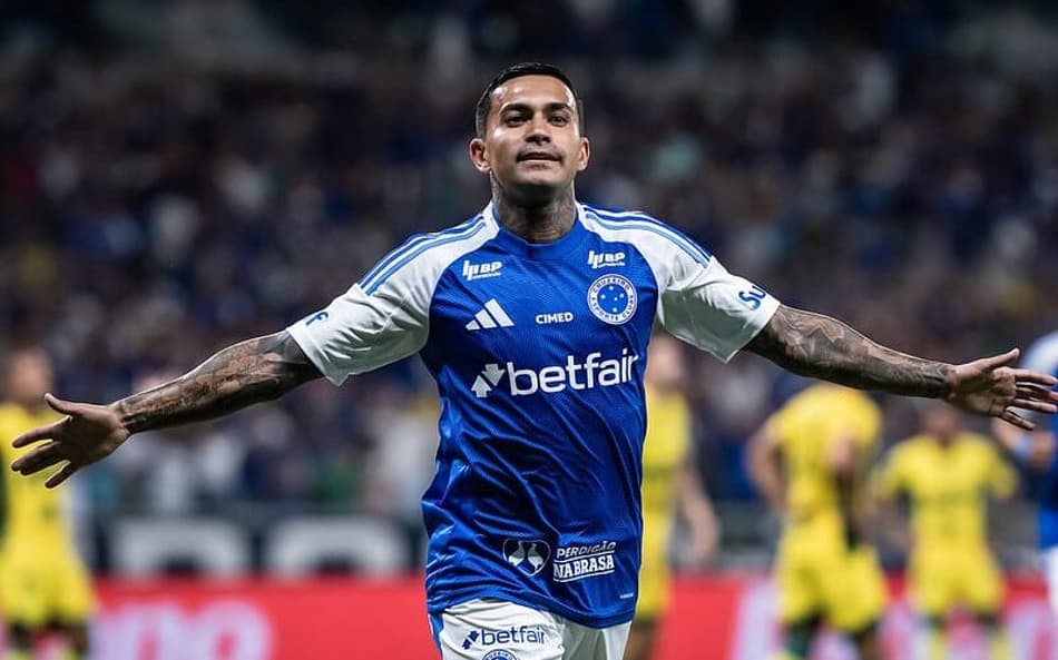 Atacante Dudu, do Cruzeiro (Foto: Gustavo Aleixo/Cruzeiro)