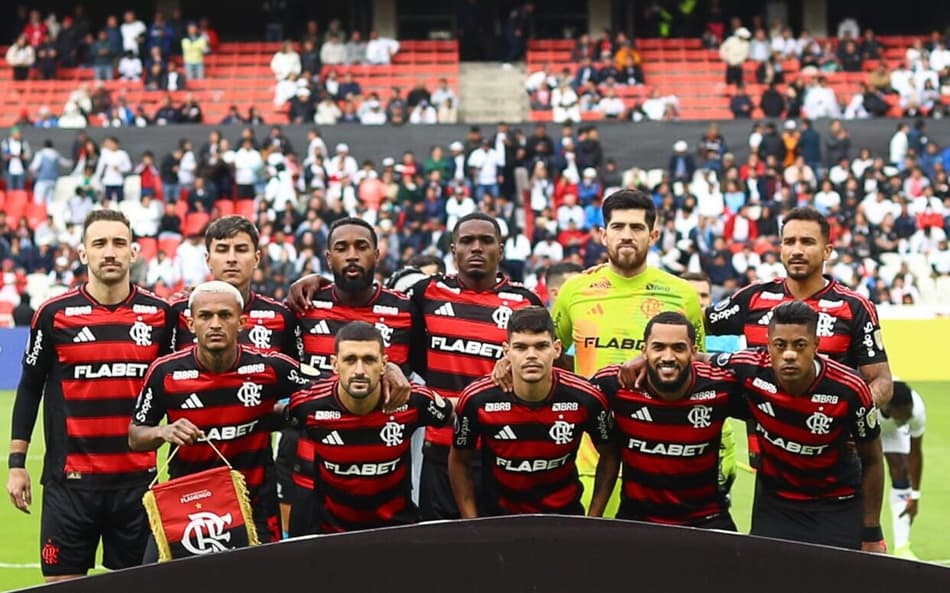 Flamengo empata com a LDU pela Libertadores (Foto: Gilvan de Souza/Flamengo)