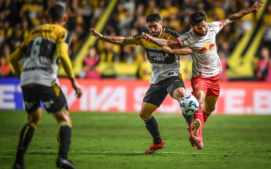 Criciúma venceu o Bragantino pela Copa do Brasil (Foto: ri Ferreira/Red Bull Bragantino)