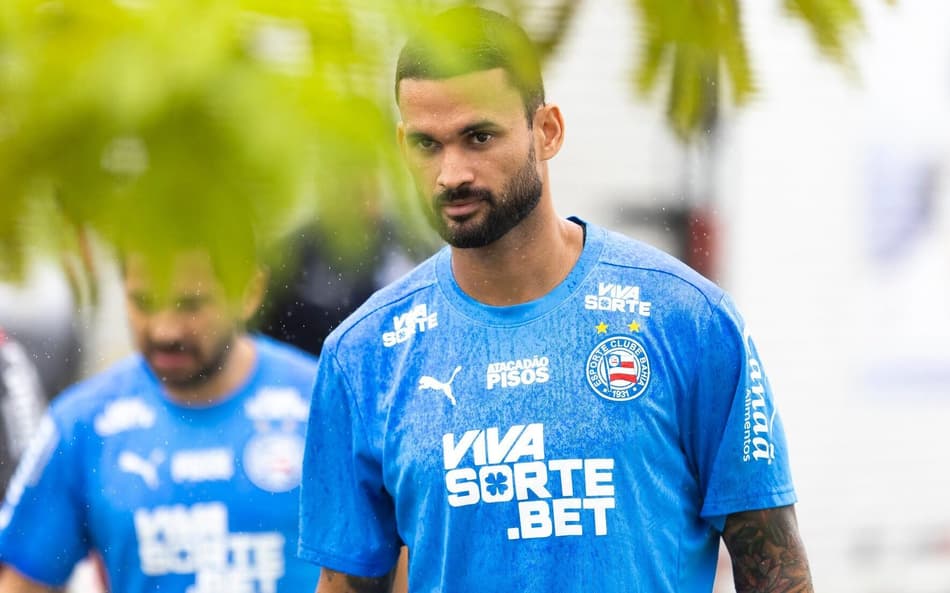 Willian José em treino do Bahia Foto: Letícia Martins / EC Bahia