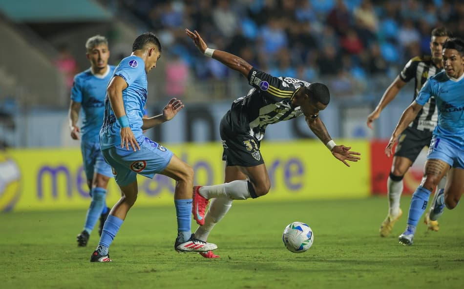 Iquique x Atlético-MG (Foto: Pedro Souza / Atlético)