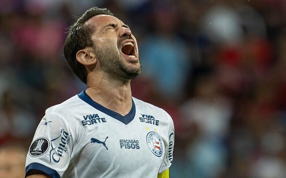 Everton Ribeiro se lamenta em jogo do Bahia Foto: Letícia Martins / EC Bahia