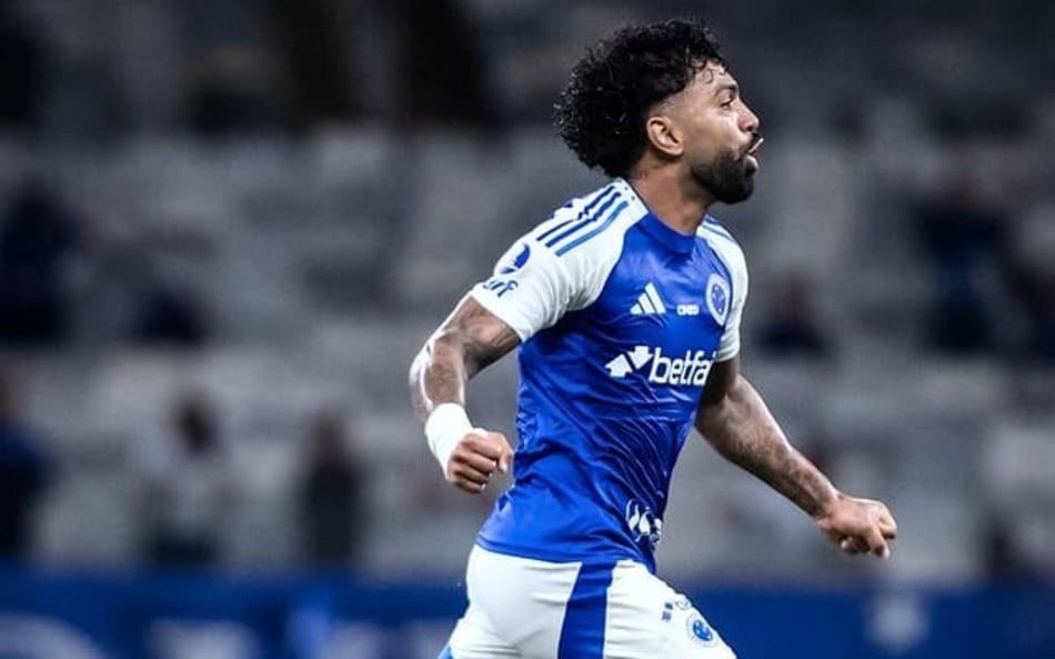 Gabigol faz gol da vitória do Cruzeiro contra o Palestino (Foto: Gustavo Aleixo/Cruzeiro)