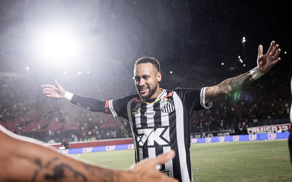 Santos de Neymar fechou acordos recentes (Foto: Raul Baretta/ Santos FC)