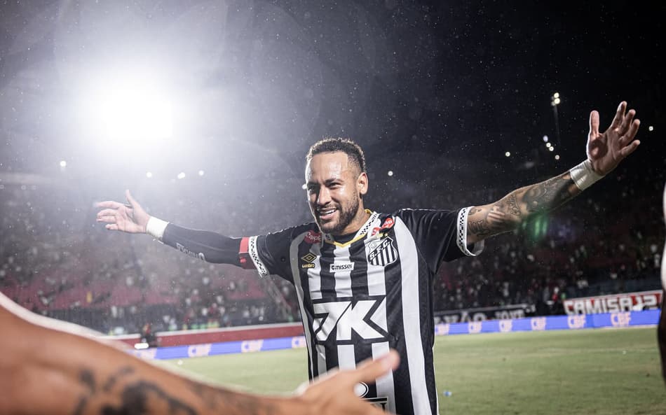 Santos de Neymar fechou acordos recentes (Foto: Raul Baretta/ Santos FC)