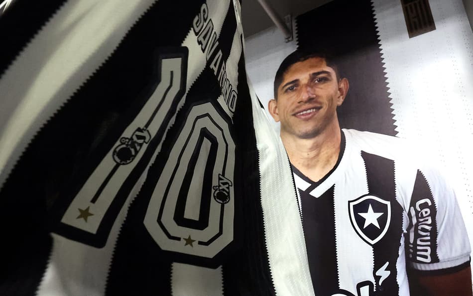 Savarino está de volta ao Botafogo (Foto: Vítor Silva/Botafogo)