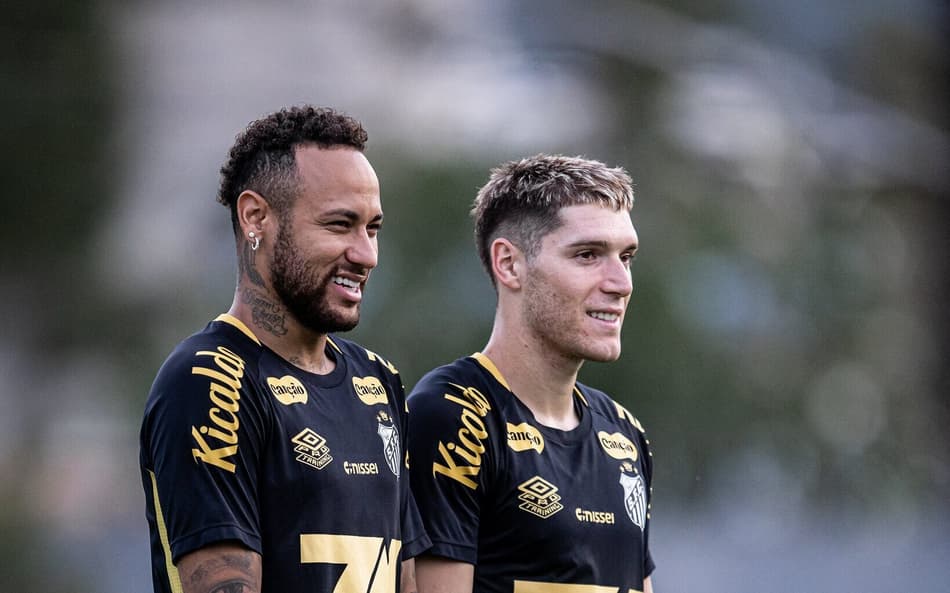 Santos de Neymar tenta sair da zona de rebaixamento (Foto: Raul Baretta/ Santos FC)