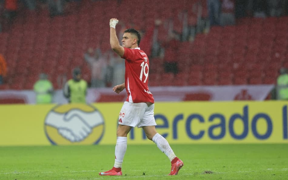 Rafael Borré, atacante colombiano do Internacional