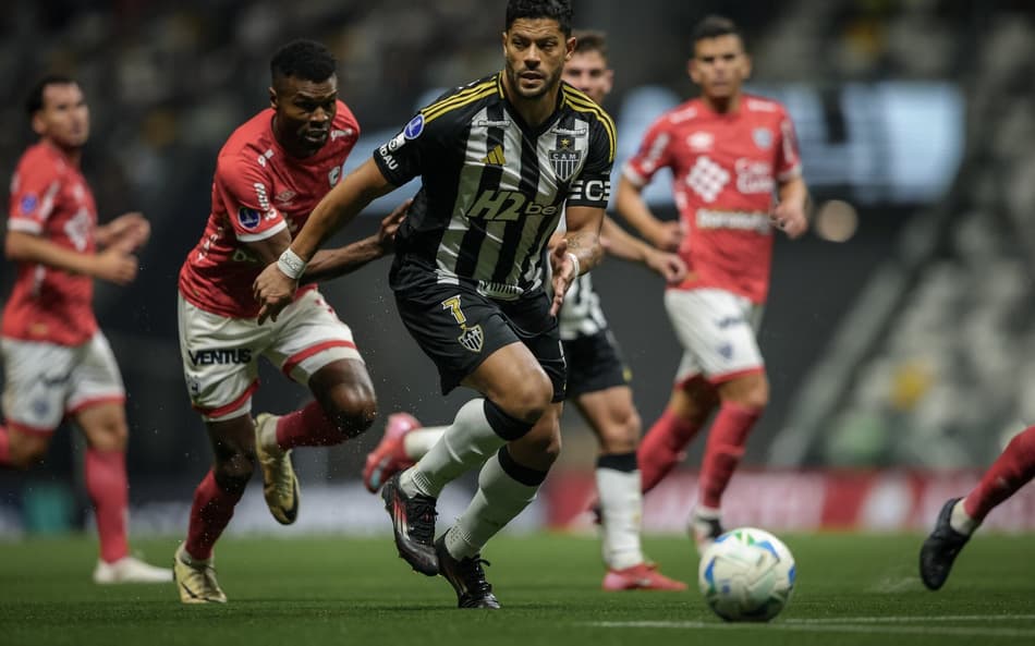 Atlético-MG x Cienciano (Foto: Pedro Souza / Atlético)