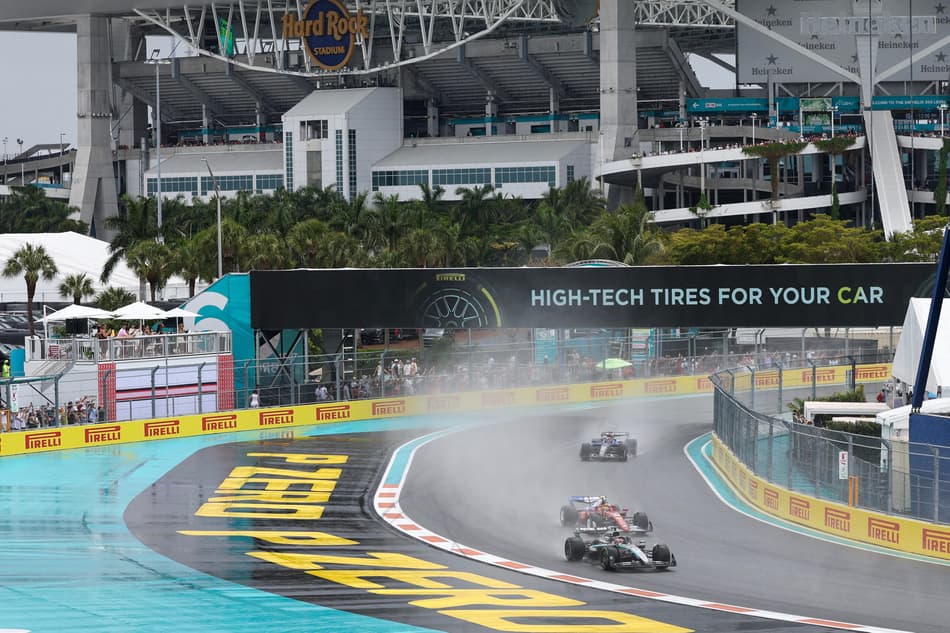 GP de Miami, hard Rock stadium etapa da sprint race, volta de formação