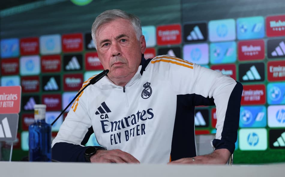 Ancelotti confirmou acordo com o Brasil (Foto: Thomas COEX / AFP)