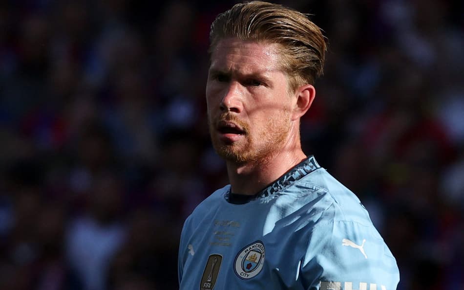 De Bruyne em Crystal Palace x Manchester City
