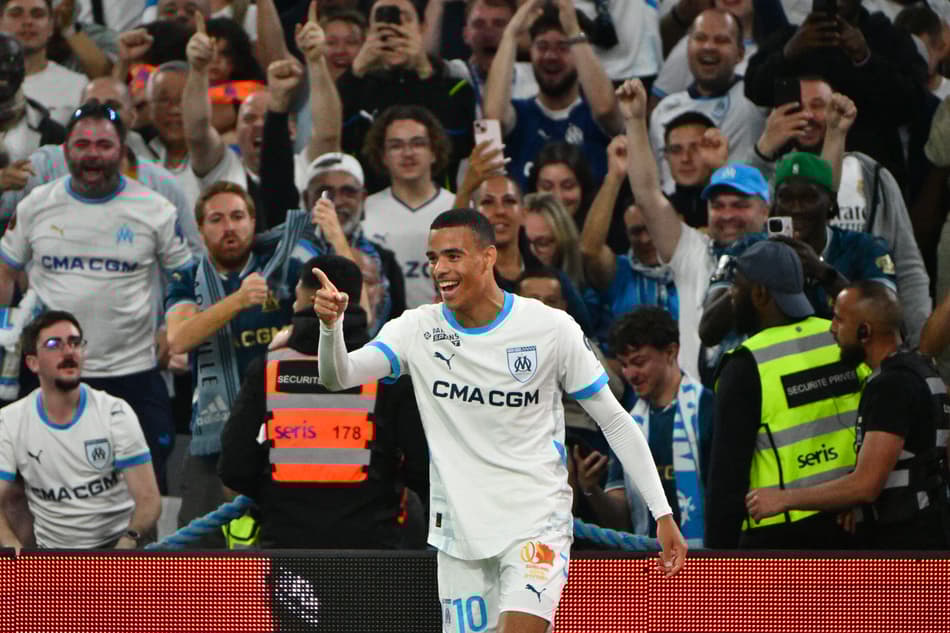 Mason Greenwood foi o artilhiero da Ligue 1 (Foto: Christophe Simon/AFP)