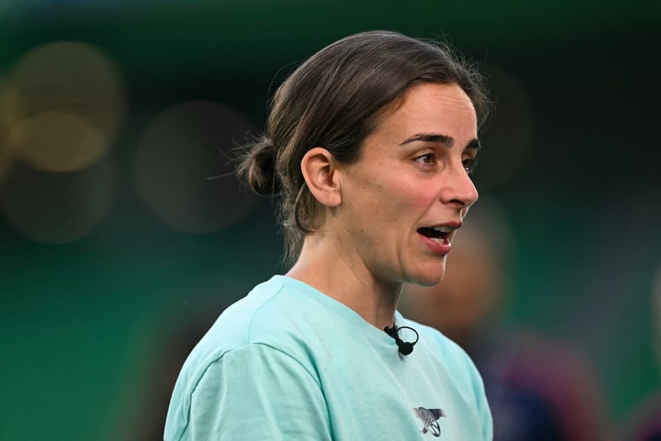 Renée Slegers foi campeã da Champions League Feminina com o Arsenal frente ao Barcelona (Foto: Patricia de Melo Moreira/AFP)