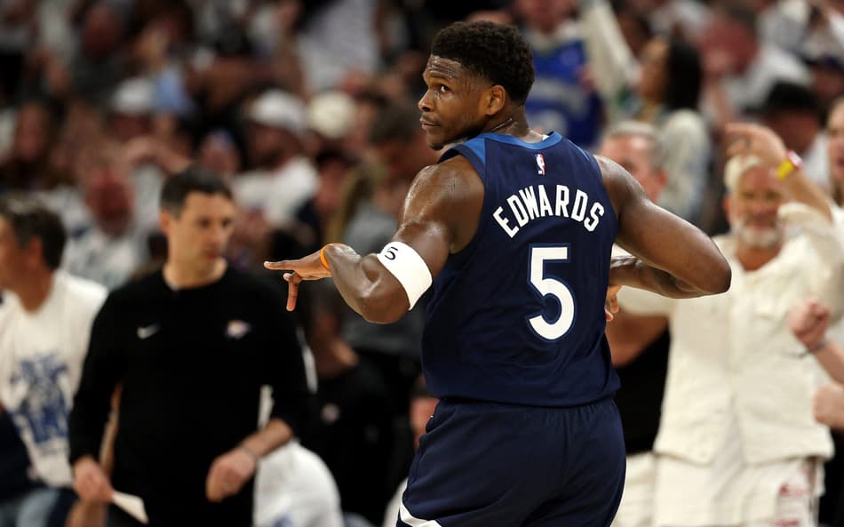 Timberwolves amassa Thunder e diminui desvantagem nos Playoffs da NBA