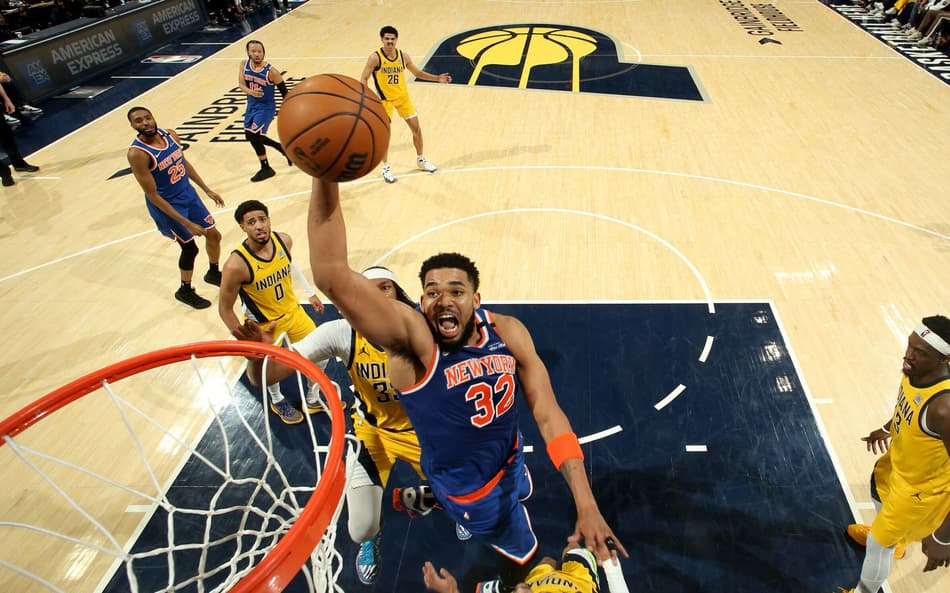 NBA: Jogador do Real Madrid marca presença em  Pacers x Knicks