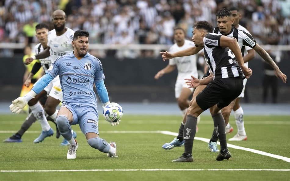 Santos viveu drama em 2023 (Foto: Jorge Rodrigues/AGIF)