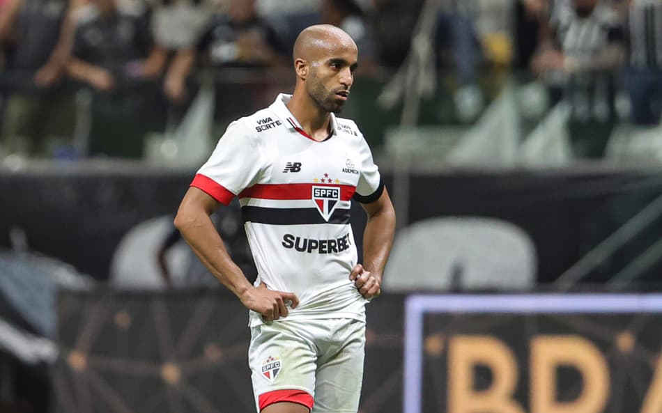 Lucas Moura, jogador do São Paulo