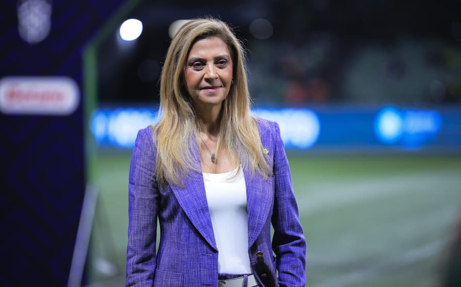 Leila Pereira, presidente do Palmeiras