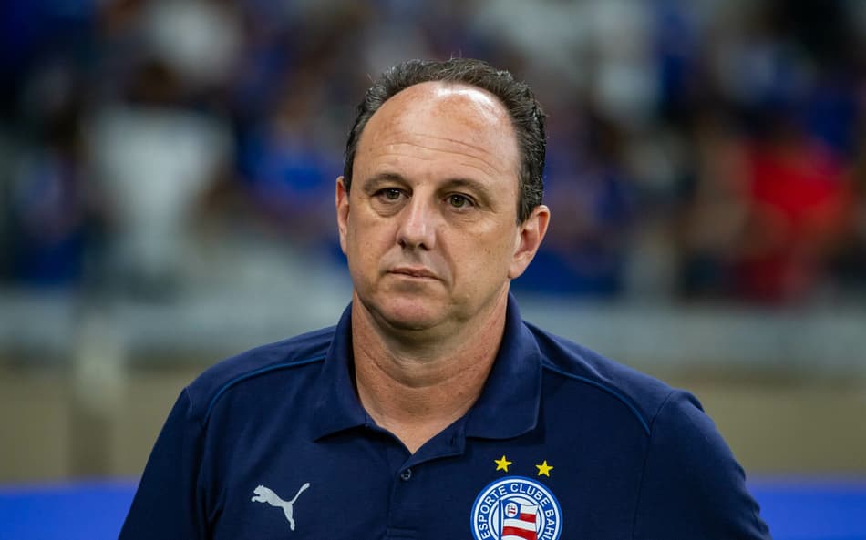 Rogério Ceni, treinador do Bahia Foto: Fernando Moreno/AGIF