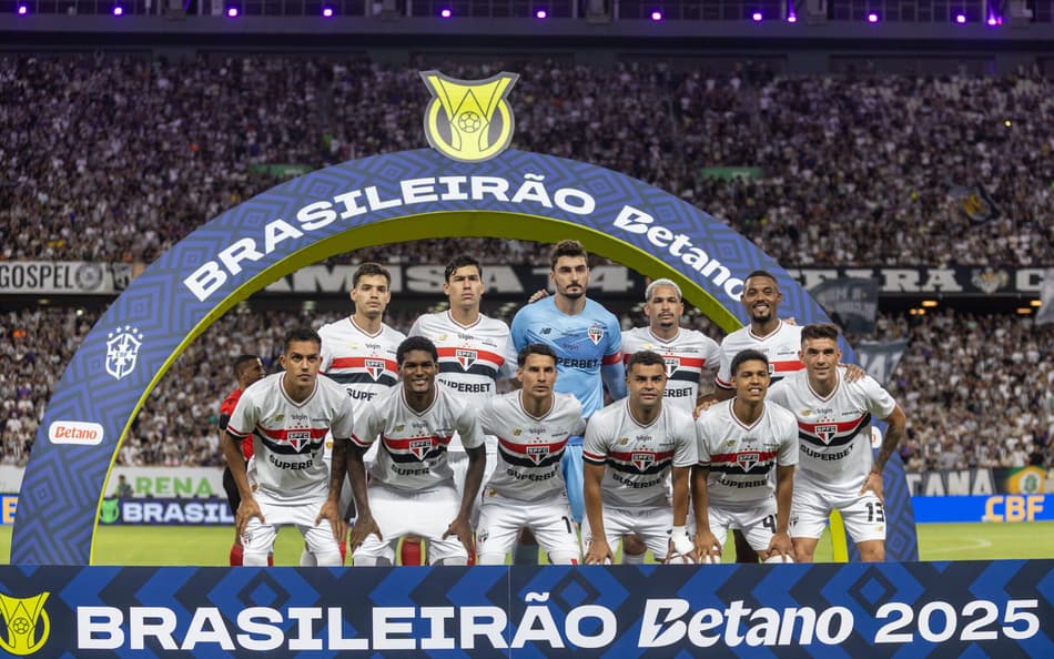 BRASILEIRO A 2025, CEARA X SAO PAULO