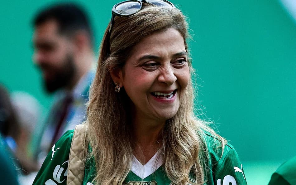 Leila Pereira, presiente do Palmeiras