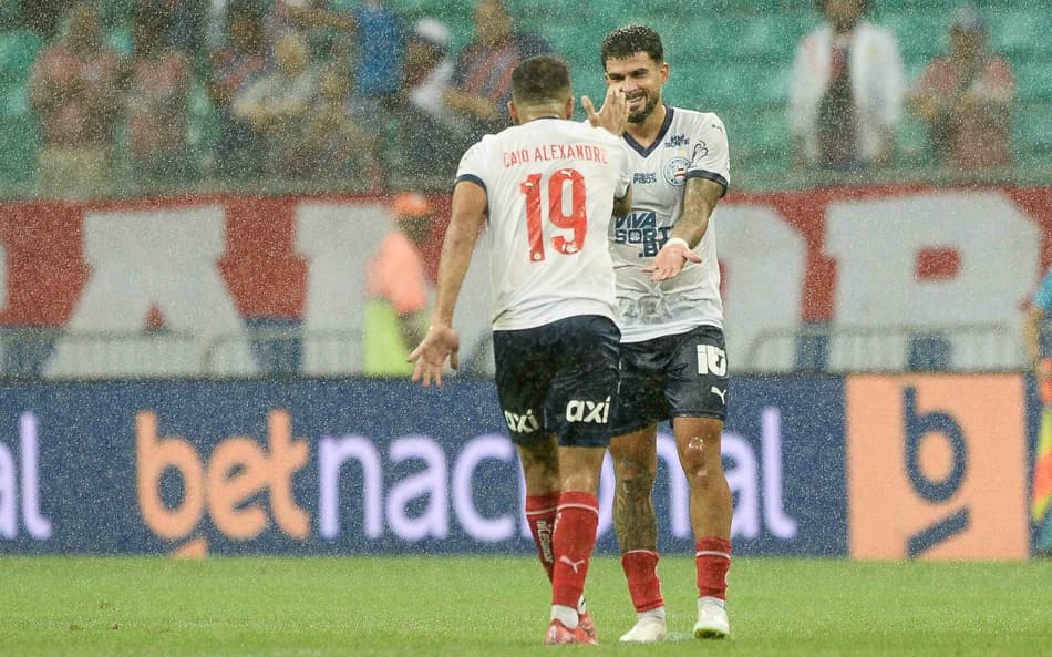Cauly fez o gol da vitória do Bahia sobre o Botafogo (Foto: Jhony Pinho/AGIF)