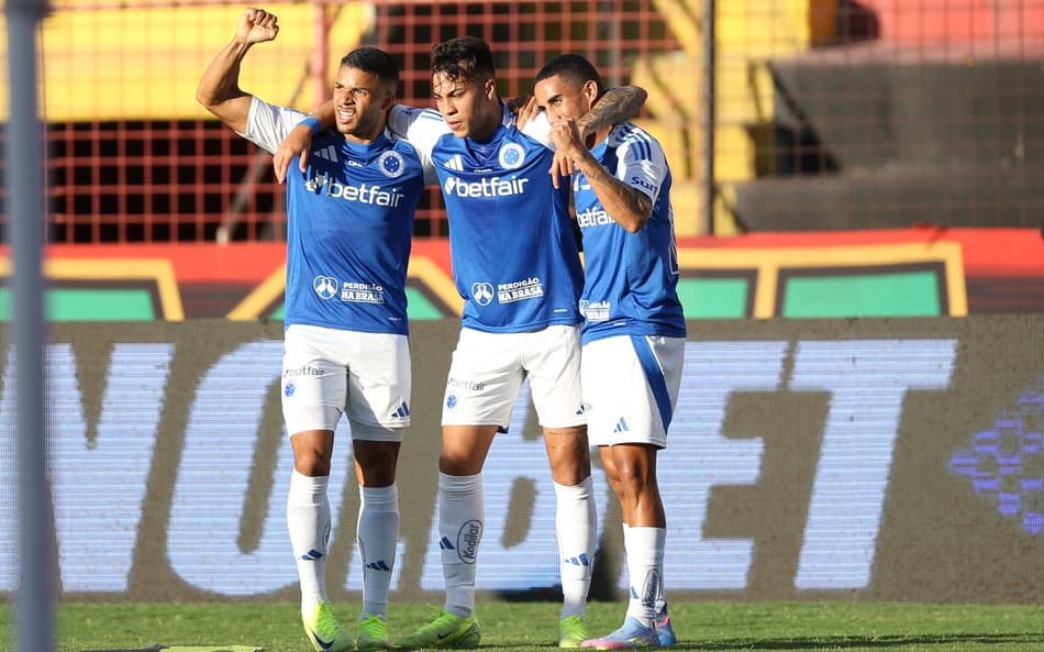 Cruzeiro x Sport Kaio Jorge comemora gol