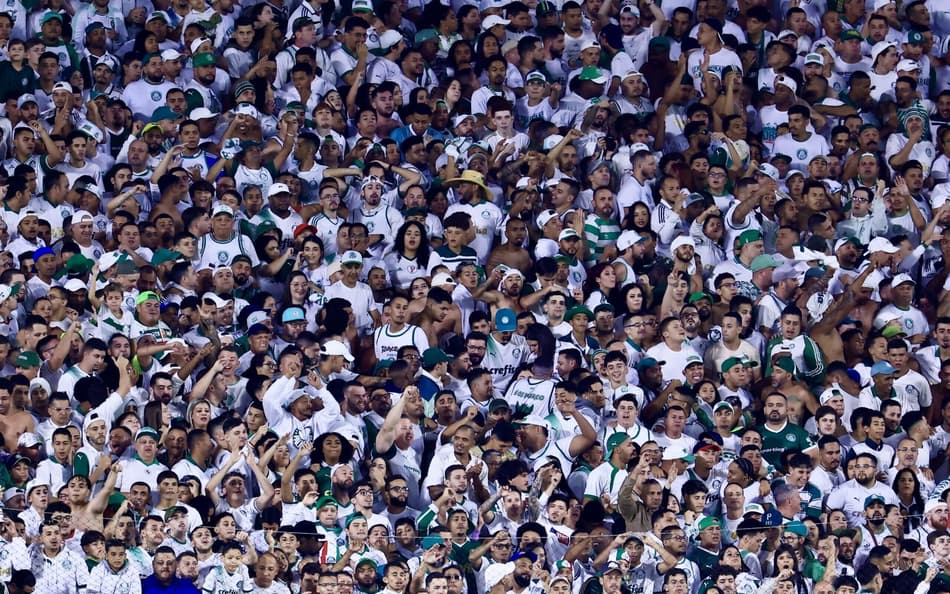 Torcida do Palmeiras em Barueri