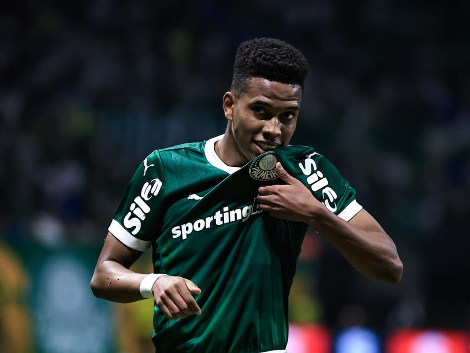 Estêvão, atacante do Palmeiras