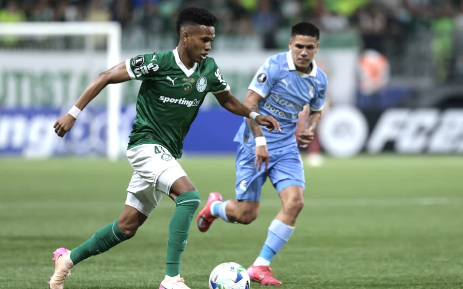 Estêvão em Palmeiras x Sporting Cristal