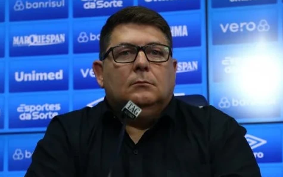 Alexandre Rossato, vice-presidente de futebol do Grêmio. (Foto: Lucas Uebel/Grêmio FBPA)