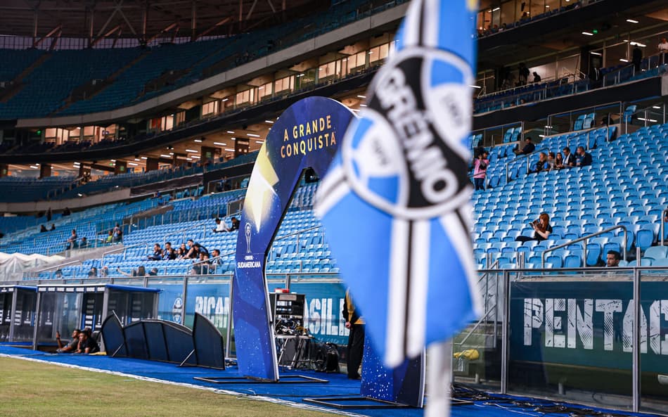 Arena do Grêmio recebe jogo pela Copa Sul-Americana. (Foto: Maxi Franzoi/AGIF)