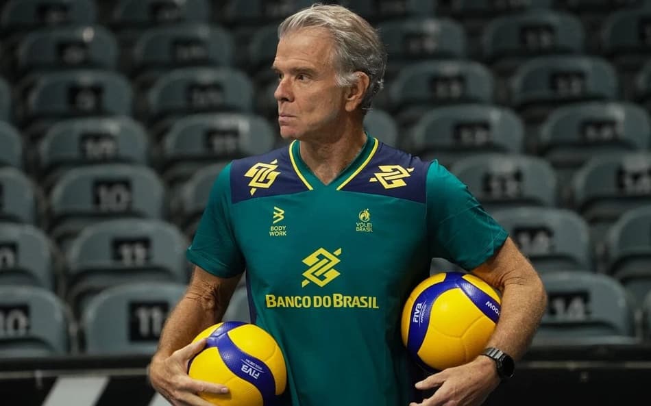 Bernardinho comandou a Seleção Brasileira de Vôlei Masculino nas Olimpíadas de Paris (Foto: Divulgação / CBV)