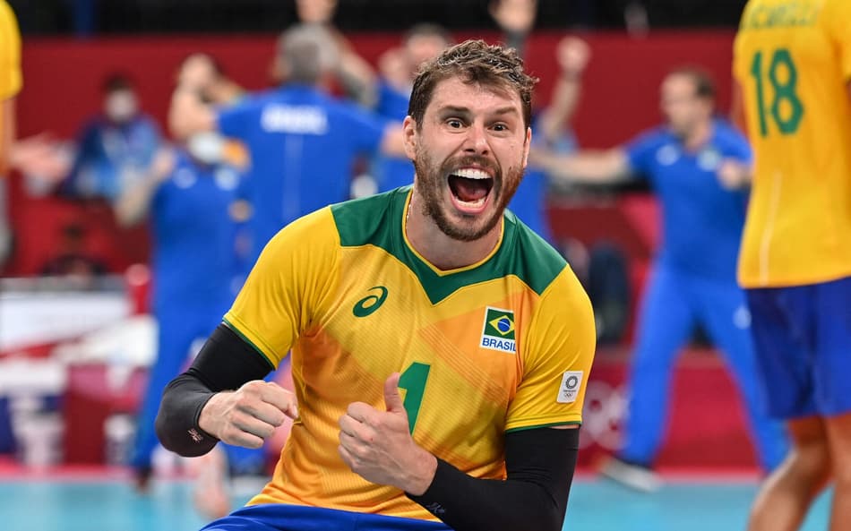 Bruninho - Seleção Brasileira de Vôlei masculino