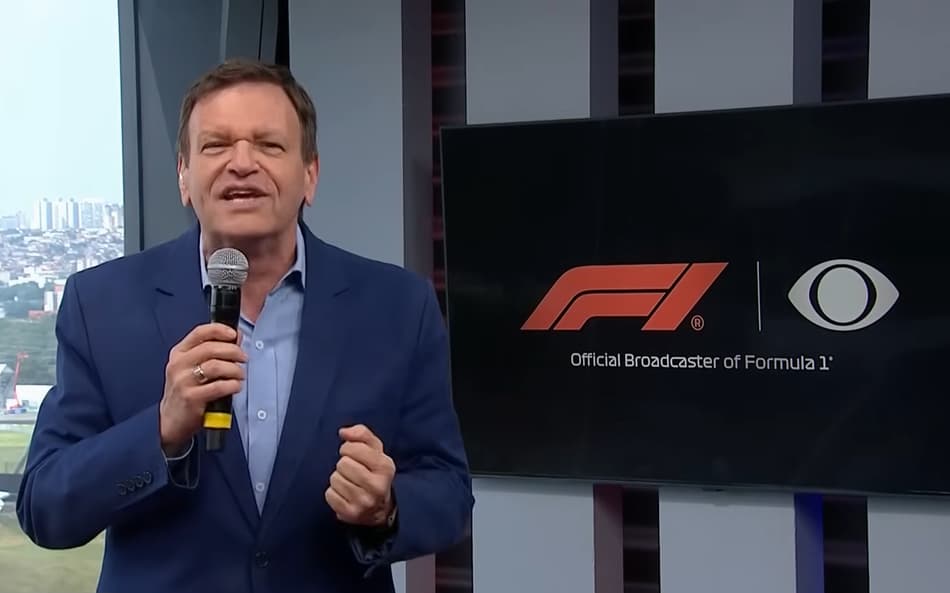 F1 na Band em 2025 (Foto: Reprodução/Band)