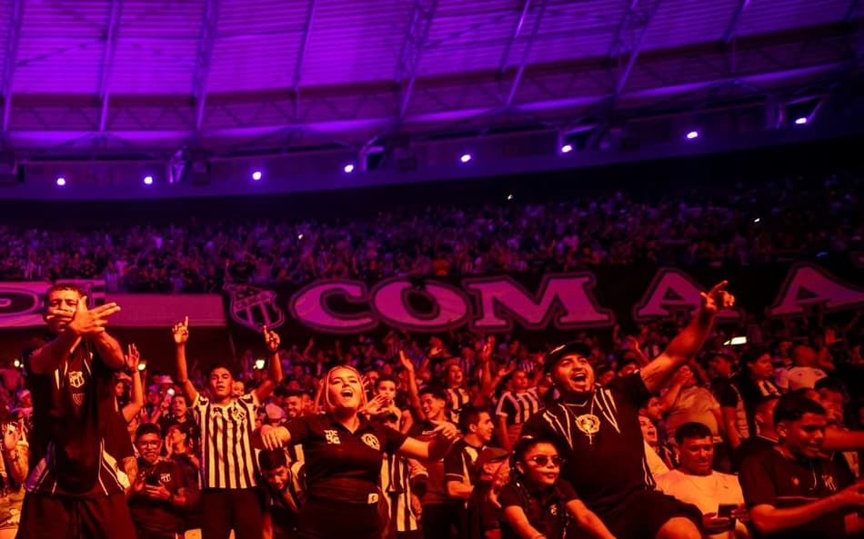 Torcida do Ceará na Arena Castelão (Foto: Stephan Eilert/Ceará SC)