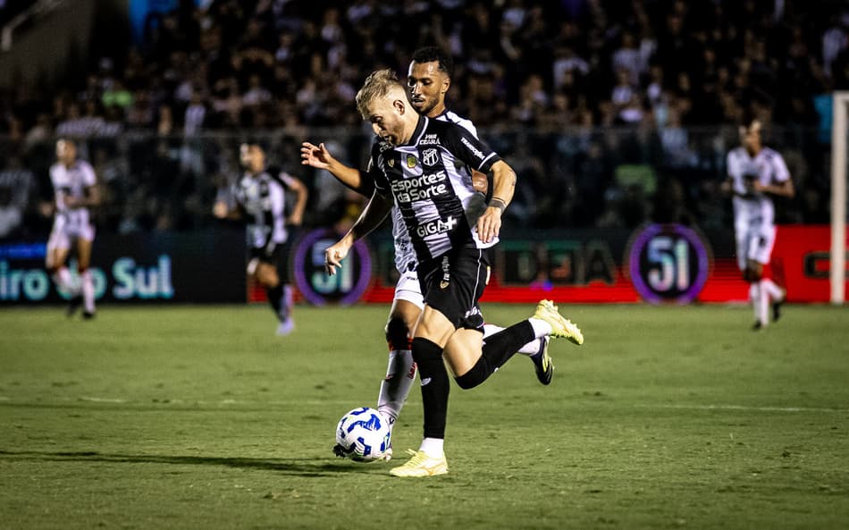 Partida entre Ceará e Vitória, pelo Brasileirão 2025 (Foto: Gabriel Silva/Ceará SC)