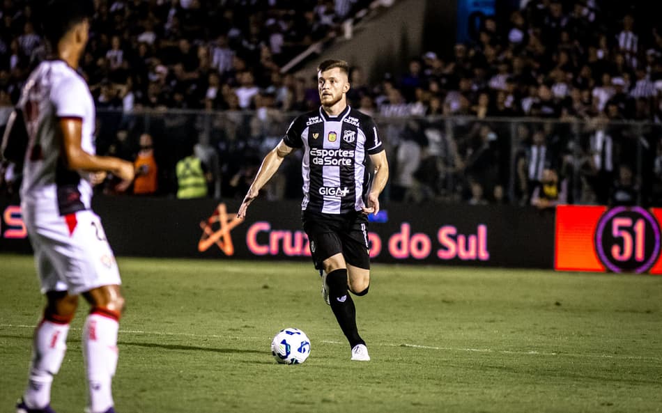Partida entre Ceará e Vitória, pelo Brasileirão 2025 (Foto: Gabriel Silva/Ceará SC)