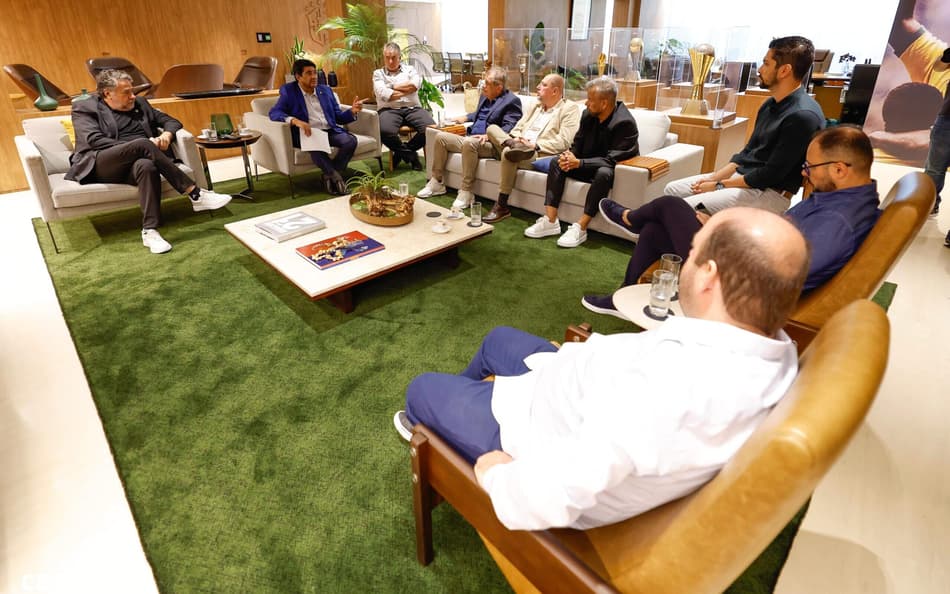 Reunião de posse do Conselho Nacional de Clubes (foto: CBF)