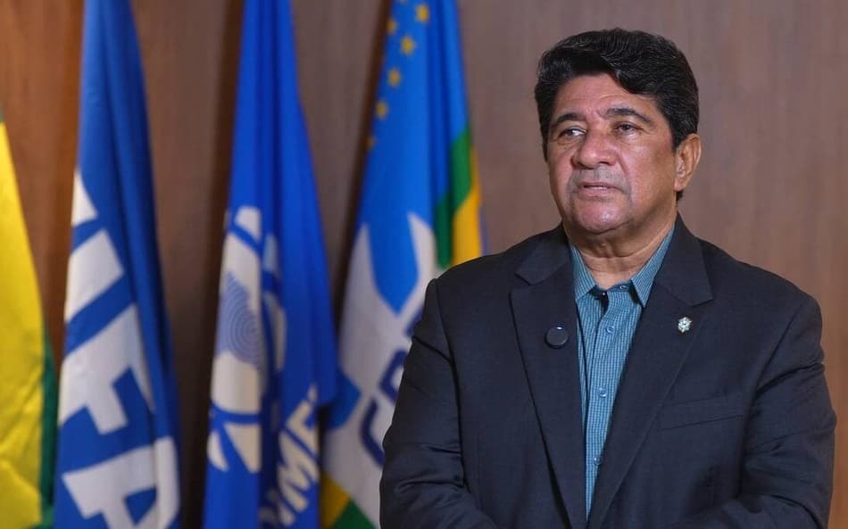 Ednaldo Rodrigues, presidente da CBF (foto: reprodução CBF)