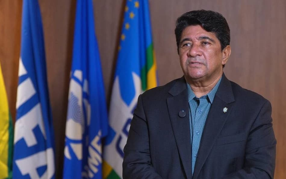 Ednaldo Rodrigues, presidente da CBF (foto: reprodução CBF)