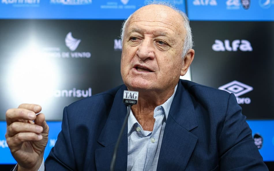 Felipão é Coordenador Técnico do Grêmio. (Foto: Lucas Uebel/Grêmio FBPA)