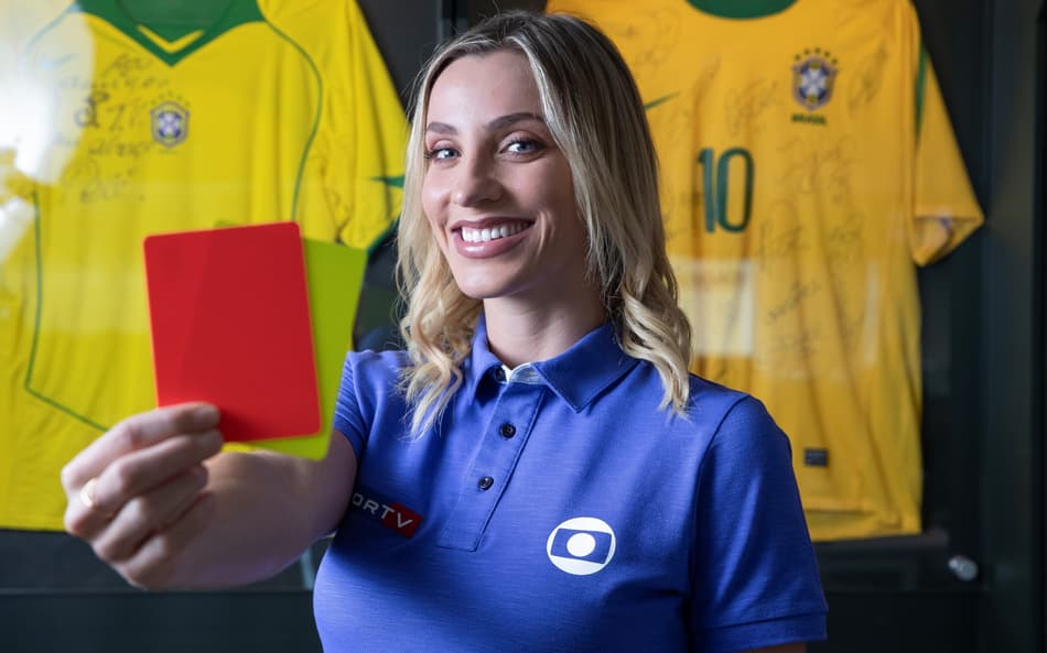 Fernanda Colombo foi árbitra de futebol (Foto: Divulgação/ Globo)