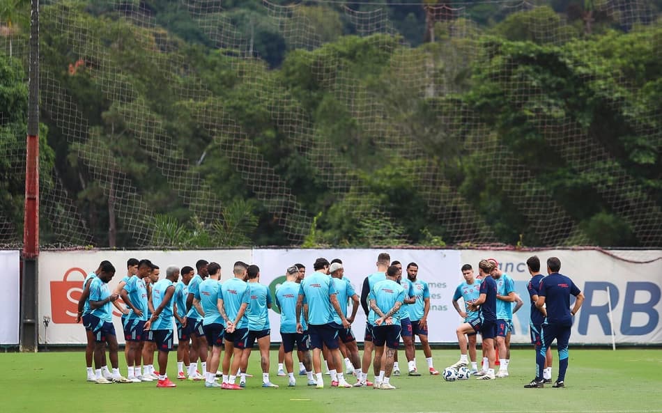 Flamengo treino Filipe Luís
