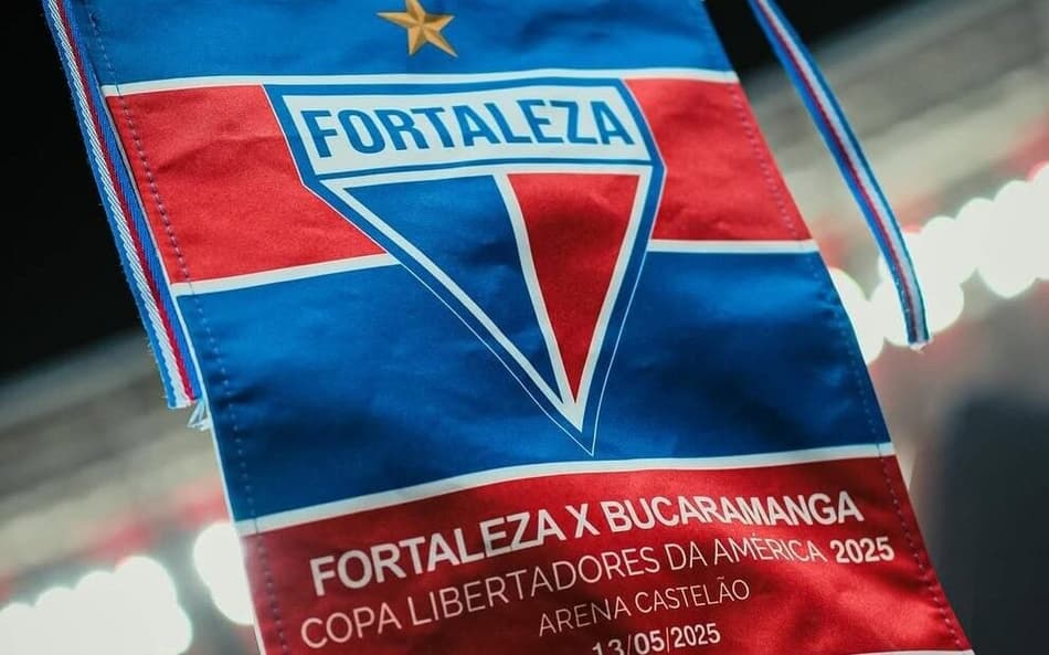 Fortaleza enfrenta o Atlético Bucaramanga na Libertadores (Foto: Mateus Lotif/Fortaleza EC)