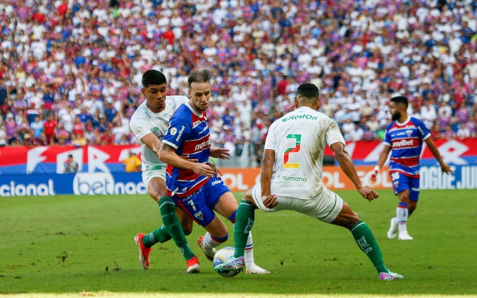 Partida entre Fortaleza e Juventude, pelo Brasileirão 2024 (Foto: Baggio Rodrigues/AGIF)