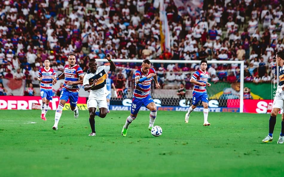 Partida entre Fortaleza e Retrô, na Arena Castelão, pela Copa do Brasil de 2025 (Foto: Matheus Amorim/Fortaleza EC)