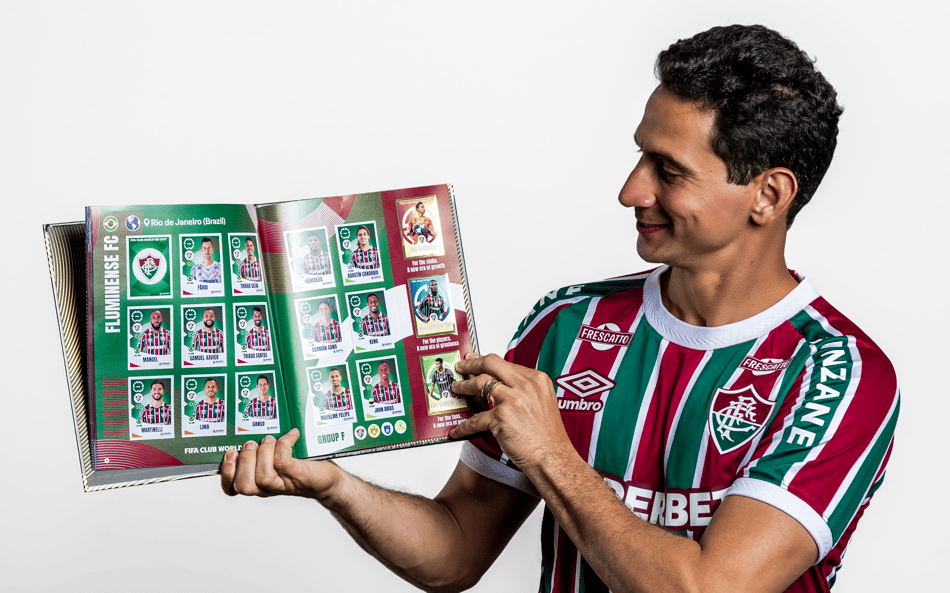 Ganso é embaixador do álbum de figurinhas do Mundial